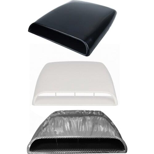 Universal Car Decorative Air Flow Intake Hood Scoop Turbo Bonnet Vent Cover Hood Car Styling