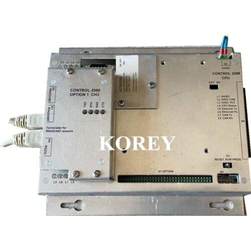 CONTROL 2000 CPU Module GS200-05、With OPTION1 CH3 Used Good In Condition