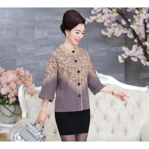 High Quality Womens Fall and Winter Clothes Sweater Coat Cashmere Sweater Cardigan Knitwear Plus Size Thick Sweater Coat