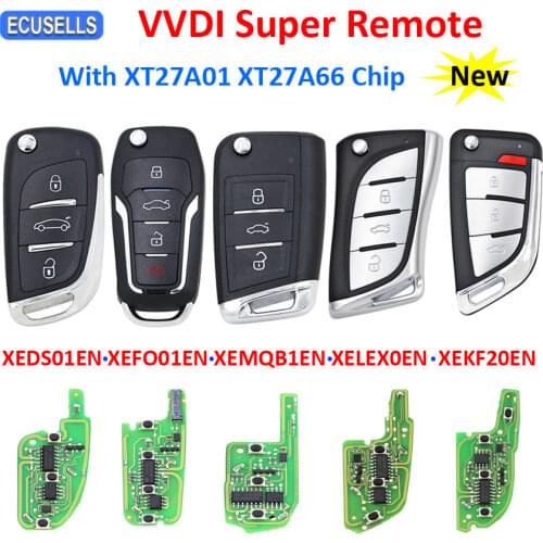 XEDS01EN XEMQB1EN XEFO01EN XELEX0EN XEKF20EN Xhorse VVDI Super Remote XT27 Chip for VVDI2/VVDI MINI Key Tool/ VVDI Key Tool Max