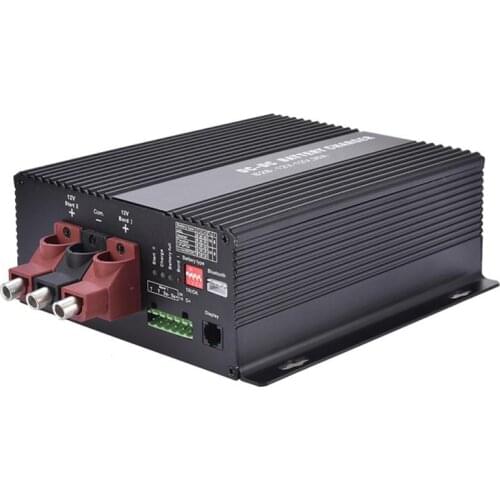 12V/30A DC to DC Charger with Bluetooth Automatic Smart Battery Chargers for lithium battery lead-acid gel open battery