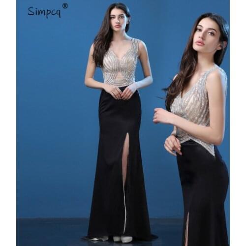 V-neck Casual Empire Beading Tank Special Offer Time-limited Vestidos De Fiesta Maxi Dress Robe Charm Women Backless Dress