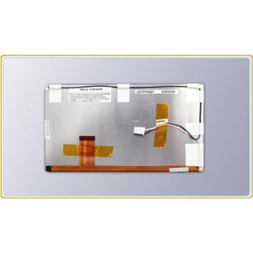 KCVV DHL/EMS Shipping New Original LQ070T5GG21 7" TFT Car LCD Display Module+Touch Screen Digitizer for Car GPS Navigation