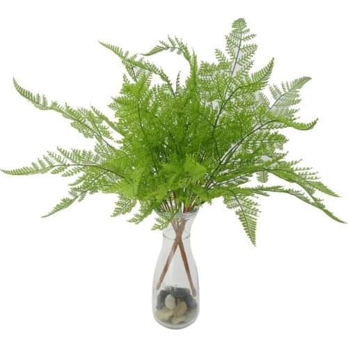 1Pc Artificial Plant Persia Fern Leaves Office Home Wedding Decor Photography Prop