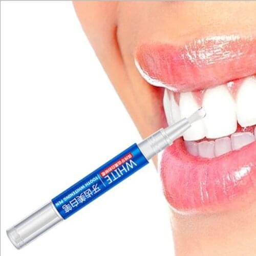 2pcs Teeth Cleaning Serum Pen Plaque Stains Remover Teeth Bleachment Dental Whitener Oral Hygiene Care Teeth Whitener