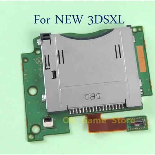 10pcs Original Game Card Slot Socket with board for Nintendo New 3DS XL LL for New 3DSXL 3DSLL Game Controller