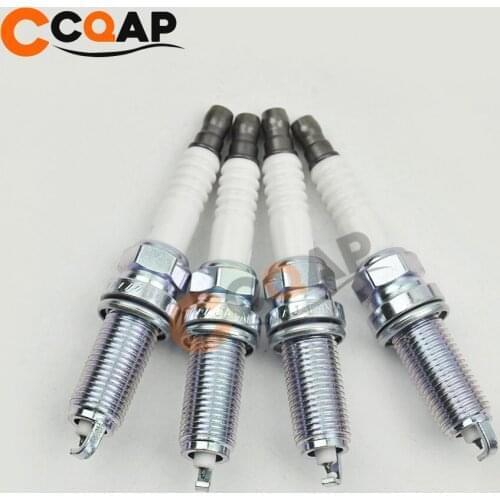 4pcs 22401-JA01B DILKAR6A-11 Iridium Spark Plug For Nissan X-Trail Sentra Rogue Altima Teana Sentra 2.5 22401JA01B DILKAR6A11