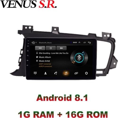 VenusSR Android 8.1 2.5D car dvd for KIA optima K5 radio 2011-2015 multimedia headunit GPS gps navigation