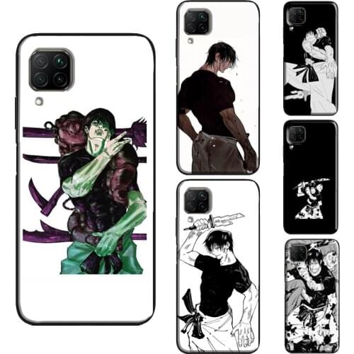 Toji Fushiguro Jujutsu Kaisen Case For Huawei P30 Pro P20 P40 P Smart 2021 2019 Nova 5T Honor 10 Lite 8A 8X 9X 10i Cover