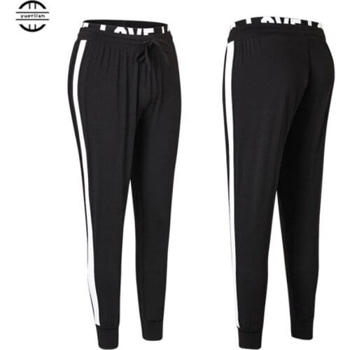 Women&Girls Sport GYM Fitness Running Loose Long Pants, Quick-dry Wicking High Elastic Autumn&Winter YOGA Drawstring Trousers