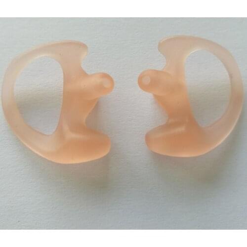 100pairs/lot ) Silica Gel Eartip Kit Medium Size Left And Right Flesh Color