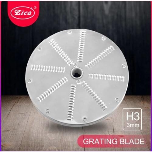 ZICA ZLC-300 Commercial Fruit Vegetable Slicer Cutter KNIVES Vegetable Cutter blade Vegetable machine part Dicing Discs H3