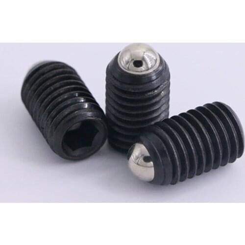 M3 M4 M5 M6 Hex socket Wave beads Screw Spring Steel Ball Grub Screws Ball head Plunger