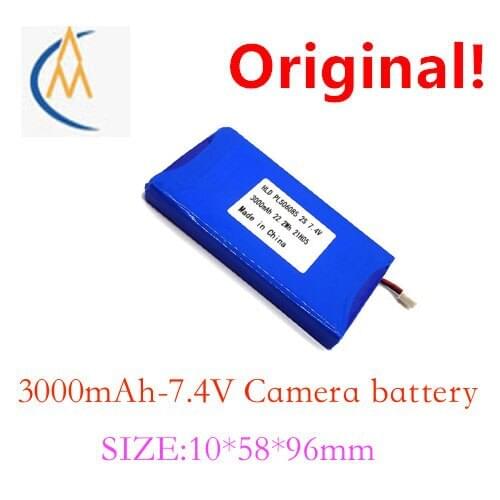 Brand new genuine 7.4v polymer lithium rechargeable battery 506085 3000mAh two string protection Bluetooth audio led tire pressu