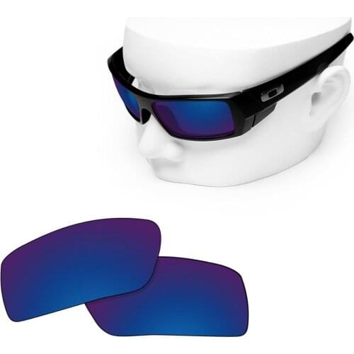 OOWLIT Polarized Replacement Lenses of Deep Water for-Oakley Gascan Sunglasses