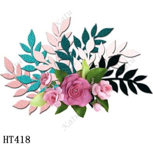Leaf Decoration Cutting dies - New Die Cutting And Wooden Mold,HT418 Suitable For Common Die Cutting Machines On The Market