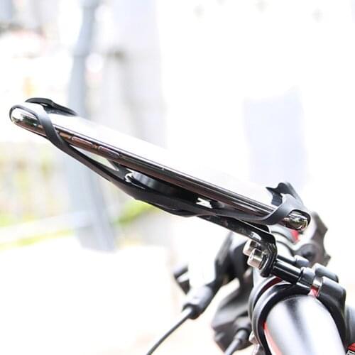 Anti Slip Silicone Bands Biking Portable Handlebar Mount Holder Phone Stand Dustproof Cycling Parts for Motorcycle Bike