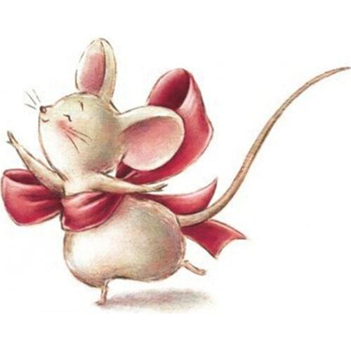 Needlework 3D Diamond Painting Small Mouse Handwork DIY Diamond Embroidery Full Square Diamond Mosaic Decorative Mosaic