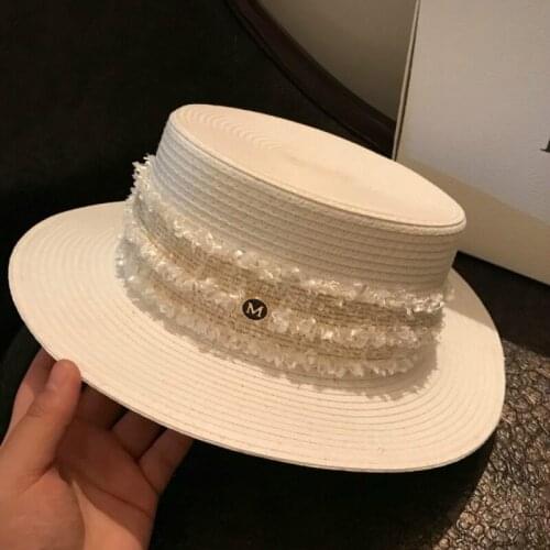 Hats For Women Womens Sun Hat Summer Hats For Women Female Summer M Letter Straw Hat Summer Visor Caps Ladies Sun Beach Hats