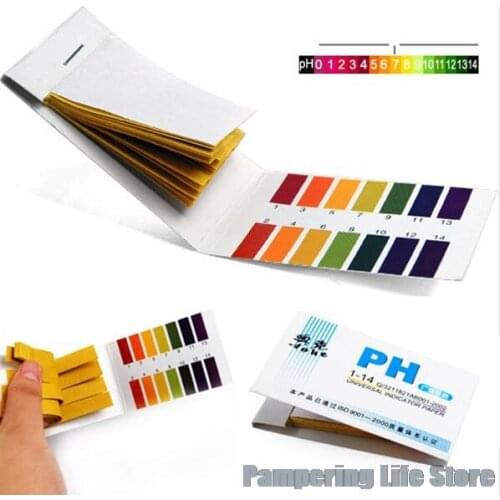 1-14 Litmus Testing Paper Tester Urine PH Meter Health Care Useful 80 Strips PH Meters Indicator Paper PH Value