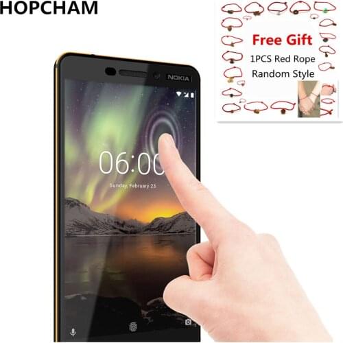 HOPCHAM Glass For Nokia 5 3 8 Screen Protector Tempered 9H Hardness Anti Shatter Film For Nokia 5 3 6 7 8 Screen Protector