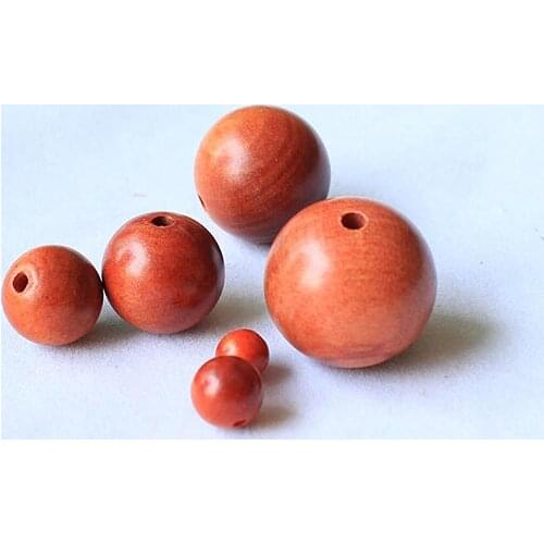 100pcs Natural Blood Dragon Wood Beads , 6 -20mm wooden Loose Mala Beads Japa Mala Bracelet Jewellry Findings DIY Accessories