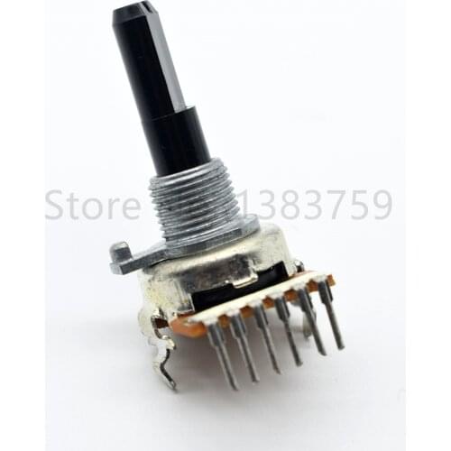 RK16K124 volume double 6 feet potentiometer B10K*2 25F