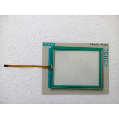 TP270-6 6AV6545 6AV6 545-0CA10-0AX0 membrane film+Touch Glass for HMI Panel repair~do it yourself, Have in stock