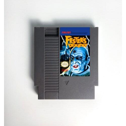 Festers Quest - Game Cartridge For NES Console 72 Pins 8bit