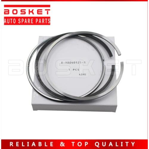 High Quality Spare Parts Standard Piston Ring Set For ISUZU 4HK1 6HK1 Engine 8980401250 8-98040125-0