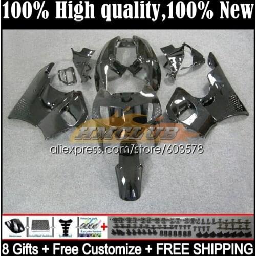 Body For HONDA CBR900RR CBR 893RR 1989 1990 1991 1992 1993 30CL.17 CBR900 CBR893 RR CBR893RR 89 90 91 92 93 Fairing Glossy black