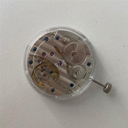 Watch Movement Mechanical Hand Winding Mechanical Movement Watch Parts for EA-GULL ST 6497 Wristwatch Hand