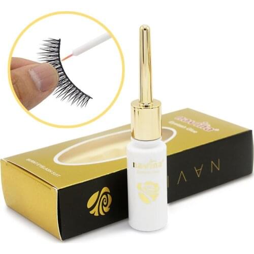 Navina Professional Quick Dry Eyelash Glue False Eyelash Extension Long-lasting Beauty Makeup Adhesive Double Eyelid Makeup