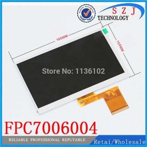 Original 7" inch Tablet PC 60 Pin LCD display FPC7006004 LCD screen Digitizer Sensor Free Shipping