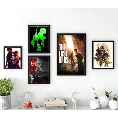 The Last of Us Video Game Poster Zombie Survival Horror Action Canvas Painting Print Wall Art HD Print Home Decor
