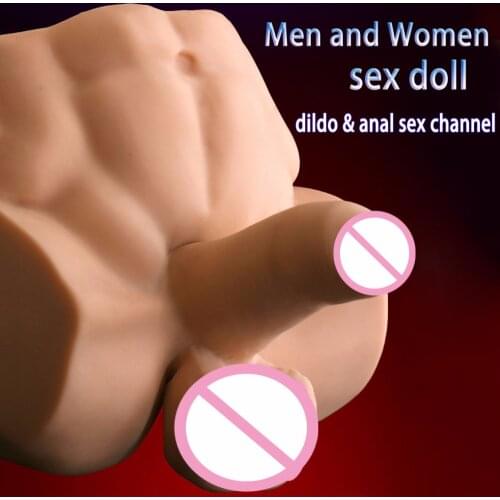Unisex Sex Dolls Realistic Dildo Anal Sex Artificial Pussy Love Doll Erotic Toys For Men And Woman Adult Masturbation Products