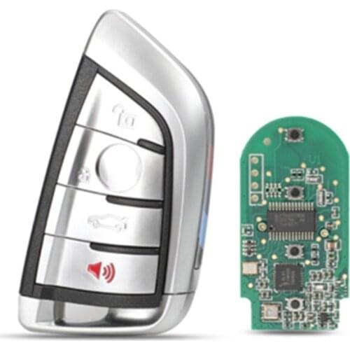 3pcs 4 button Smart Remote Key 315/433/868MHZ pcf7953 for BMW F CAS4 2 3 4 5 6 7 Series X5 X6 CAS4+ FEM 2011-2017
