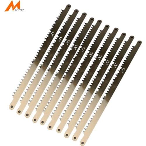 10PCS 12" Hacksaw Replacement Blades 4TPI for Cutting Fresh Green Wood