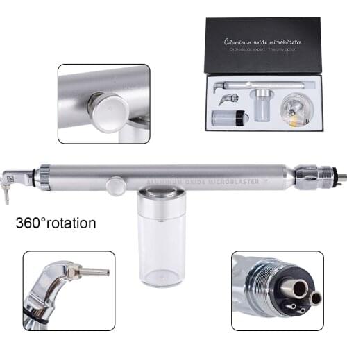 Dental 2in1 Aluminum Oxide Micro blaster/Dental Alumina Air Abrasion Polisher Microetcher Sandblasting Sandblaster
