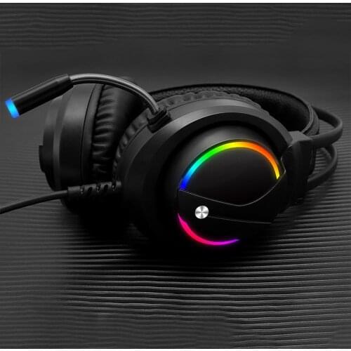 K1 Comfortable Computer Wired Gaming Headset with Microphone for PS4 PC Gamer Skin-friendly Comfortable Breathable