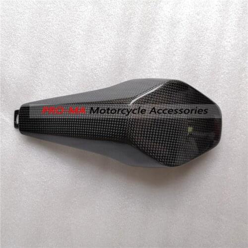 Motorcycle Tail seat back fairing in Carbon Fiber For Ducati Superbike Panigale V4 V4S Plain glossy weave