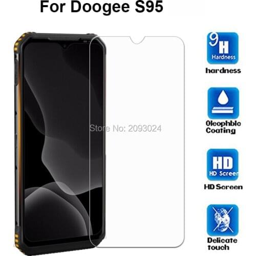 20PCS Smartphone Tempered Glass For Doogee S95 S 95 Pro 9H Explosion-proof Protective Film Screen Protector cover