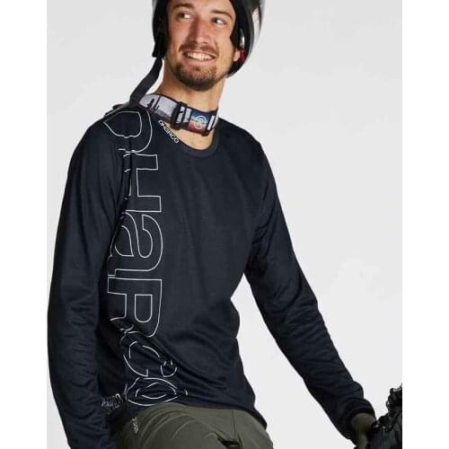 2021 fashion Mens team jersey Long sleeve Enduro bmx moto MTB motocross jersey Maillot Hombre MX Cycling Downhill jersey