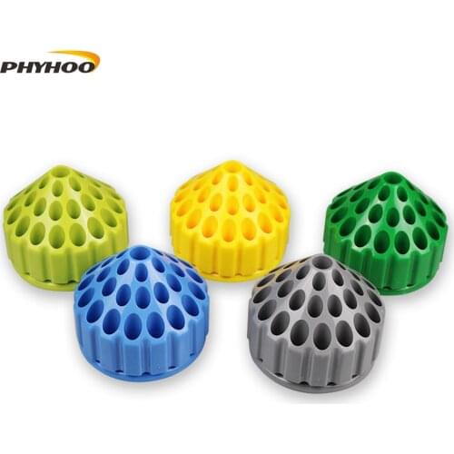 35 Holes For Grinding Wheel Head Needle Dental Tool Organizer Rotary tool Drill Bit Bur Holder Jewelry Storage Accessories 360