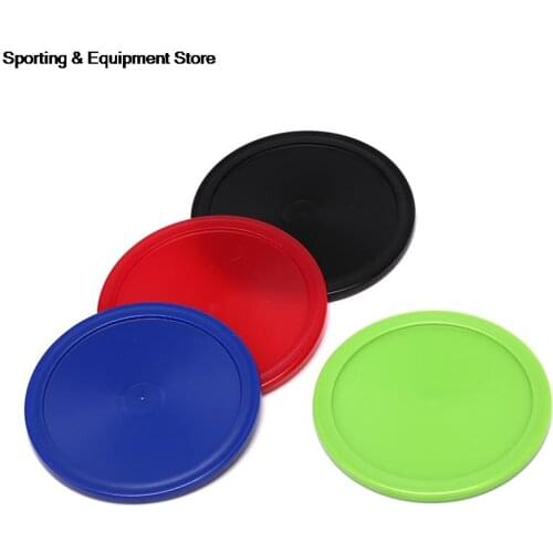 8Pcs 64mm ABS Air Hockey Pucks Red Air Hockey Children Table Mini Ice Hockey Piece Air Suspension Accessories Ball Sport Tools