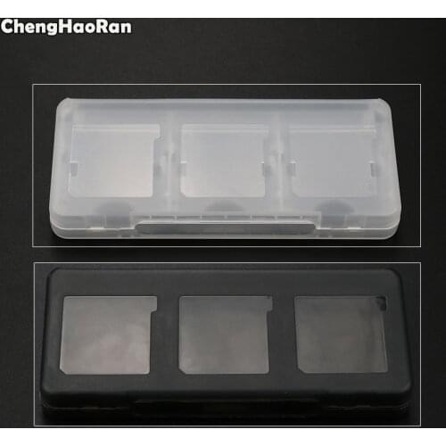 ChengHaoRan 6 in1 Game Card Case Box for Nintendo DS Lite for NDSL NDS NDSI For 3DS New 3DS XL LL Portable New Cartridge Box