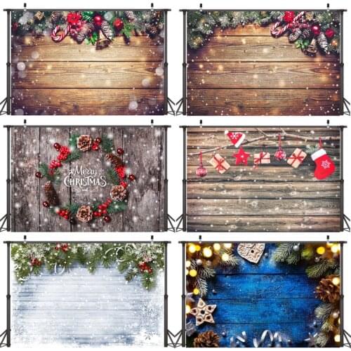 DD Christmas Party Decoration Photography Customizable Backdrops Holiday Events Photo Backgrounds for Photography Studio Supply