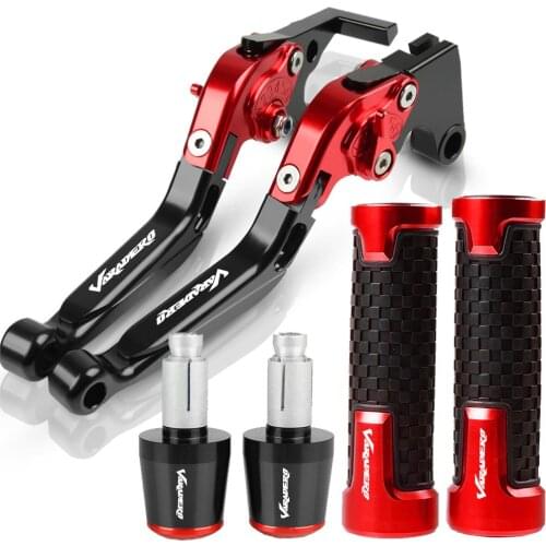 For HONDA XL1000 V VARADERO 1999-2013 2012 2011 2010 2009 2008 2007 7/8'' 22mm Motorcycle Handle bar grips Brake Clutch Levers