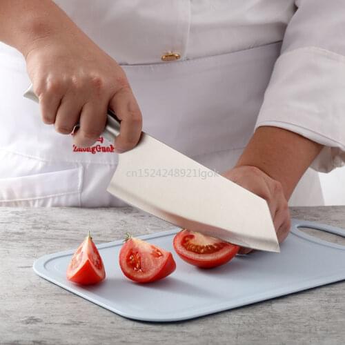 Household Kitchen Cleaver Cutting Board Set Kitchen Slicing Knife Dormitory Portable Meat Cleaver Ladies Kitchen Knife