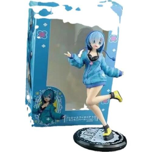 Re Life a Different World from Zero Rem PVC Action Figure Japan Anime Figure Toy Model Collectible Doll